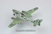 Масштабная модель в сборе и окраске Самолет Me-262A-1a, Галланд, Германия, 1945г. 1:72 Easy Model - фото