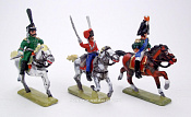 Русские конные офицеры, 1:72, Мастерская братьев Клещенко. Игровые солдатики - фото