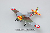 Масштабная модель в сборе и окраске Самолет Моран Солнье MS406, 2-я эскадрилья, Виши (1:72) Easy Model - фото