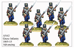Фигурки из металла AN 42 Граничары, 28 mm Foundry (AN-42) (AN-42)