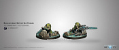 Сборная фигура из металла Shasvastii Light Support Unit Haiduks (Sniper) BOX Infinity - фото