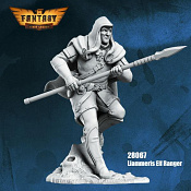 Сборная миниатюра из смолы Liammeris Elf Ranger В СБОРЕ, First Legion - фото