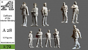 Сборные фигуры из смолы Инженерно-саперный отряд МВД, 1:72, Alex miniatures - фото