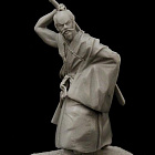 Сборная миниатюра из смолы Samurai 12-14 th, 54 mm Medieval Forge Miniatures (B-54-031) (B-54-031)