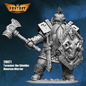 Tormidar the Shielder Dwarven Warrior В СБОРЕ, First Legion - фото