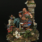 Сборная миниатюра из смолы Ferridaar Sharp-Axe 120 mm, Legion Miniatures (LM120-010) (LM120-010)