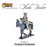 Сборная фигура из металла Герцог Кумберлендский BLI Warlord - фото