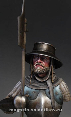 Сборная фигура из смолы Veteran, 200 mm. Mercury Models (MMB-2001) (MMB-2001)