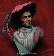 Сборная миниатюра из смолы Landsknecht, 250 мм, Castle miniature - фото