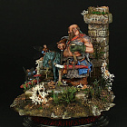 Сборная миниатюра из смолы Ferridaar Sharp-Axe 120 mm, Legion Miniatures (LM120-010) (LM120-010)