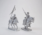 Сборные фигуры из металла Средние века, набор №7 (2 фигуры) 28 мм, Figures from Leon - фото