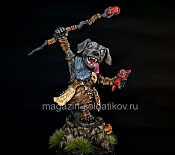 Сборная фигура из смолы Хвост (80 мм) Blood Carrot Knights - фото