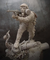 Сборная фигура из смолы Stalker «Shoot to kill», 54 mm. Mercury Models - фото