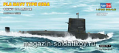 Сборная модель из пластика Подлодка PLAN Type 039 (1/700) Hobbyboss - фото