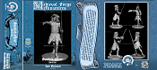 Сборная миниатюра из смолы Шведский офицер 75 mm (1:24) Medieval Forge Miniatures - фото