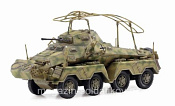 Масштабная модель в сборе и окраске Д Бронеавтомобиль Sd.Kfz.232, Восточный фронт 1943 (1:72) Dragon - фото