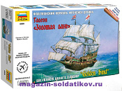 Сборная модель из пластика Галеон «Золотая Лань», 1:350, Звезда - фото