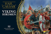 Сборные фигуры из пластика Viking Hirdmen 28mm BOX Warlord - фото
