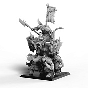 Elite ratman war litter with Warlord, 28 mm Punga miniatures - фото