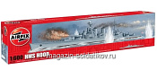 Сборная модель из пластика А Корабль HMS HOOD (1/600) Airfix - фото