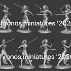 Сборная фигура из смолы Мастер мечей, 75 мм Chronos Miniatures (CHM-75042) (CHM-75042)