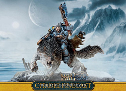 WOLF LORD ON THUNDERWOLF BOX Warhammer (99810101021) (99810101021)