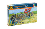 Сборная модель из пластика ИТ Солдатики Confederate Infantry, (1/72) Italeri - фото