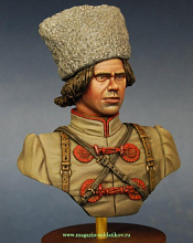 Сборная миниатюра из смолы Нестор Махно (Украина, Бердянск, январь 1919 г.), 1:10, Citadel Miniatures - фото