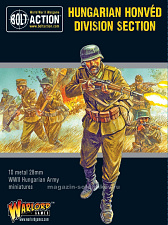 Hungarian Army Honved Division section 28mm, Warlord - фото