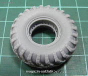 Аксессуары из смолы Запасное колесо БТР-60 (2 шт.), 1:35, Hobby Planet - фото