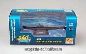 Масштабная модель в сборе и окраске Субмарина USS SS-212 Gato 1941 (1:700) Easy Model - фото