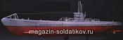 Сборная модель из пластика Подводная лодка тип IX-B (ныряющая) 1:150 Академия - фото