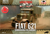 Сборная модель из пластика FIAT 621L +журнал, 1:72, First to Fight - фото