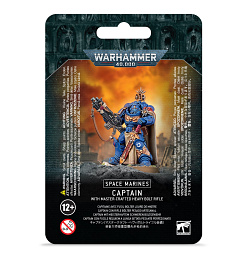 Space Marines Captain with Master-Crafted Bolt Rifle (48-48) (48-48)