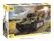 Сборная модель из пластика Советский средний танк Т-28 (1/72) Звезда - фото
