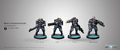 Сборная миниатюра из металла Morat Vanguard Infantry BOX Infinity - фото