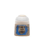 Сборные фигуры из пластика 22-35 Paint Pot: Karak Stone, краска 12 мл - фото