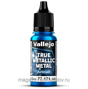 True Metallic Metal Синий сапфир Vallejo - фото