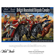 Сборные фигуры из пластика Набор миниатюр British Household Brigade Cavalry, 28 мм Warlord - фото