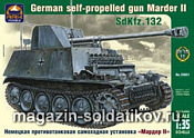 Сборная модель из пластика Немецкая противотанковая самоходная установка Мардер II (1/35) АРК моделс - фото