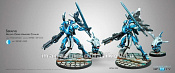 Сборная миниатюра из металла Seraphs, Military Order Armored Cavalry BOX Infinity - фото