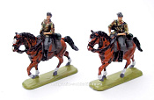 Немецкие конные разведчики, 1:72, Мастерская братьев Клещенко. Игровые солдатики - фото