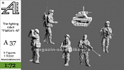 Сборные фигуры из смолы Боевой робот «Платформа-М», 1:72, Alex miniatures - фото