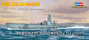 Сборная модель из пластика Подлодка USS Balao SS-285 (1/700) Hobbyboss - фото