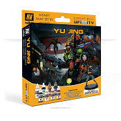 Набор Model Color «INFINITY YU JING EXCLUSIVE MINIATURE» 8 цвх17 мл + фигурка Vallejo - фото