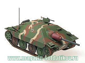 Масштабная модель в сборе и окраске Hetzer (STARR) Prague.May 1945, Panzerstahl - фото