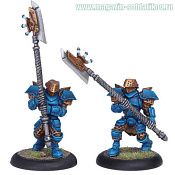 PIP 31038 Cygnar Stormguard (2) BLI, Warmachine. Wargames (игровая миниатюра) - фото