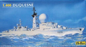 Сборная модель из пластика Корабль «Duquesne» 1:400 Хэллер - фото