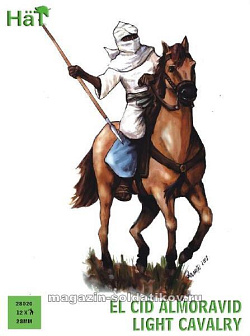 Солдатики из пластика Almoravid Light Cavalry 28 mm, Hat (28020) (28020)