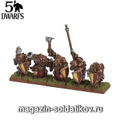 Сборные фигуры из пластика Железная Стража Гномов Mantic - фото